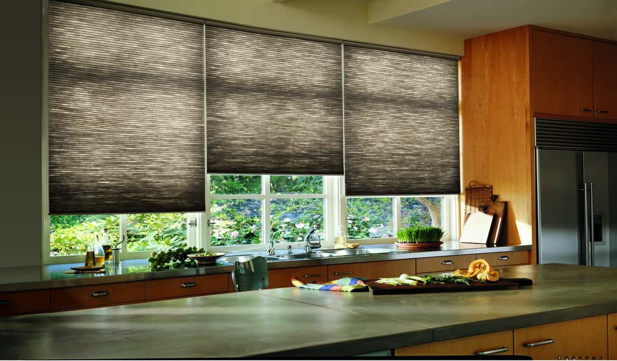 Duette® Honeycomb Shades near Tulsa, Oklahoma (OK) and other custom bathroom shades for homes