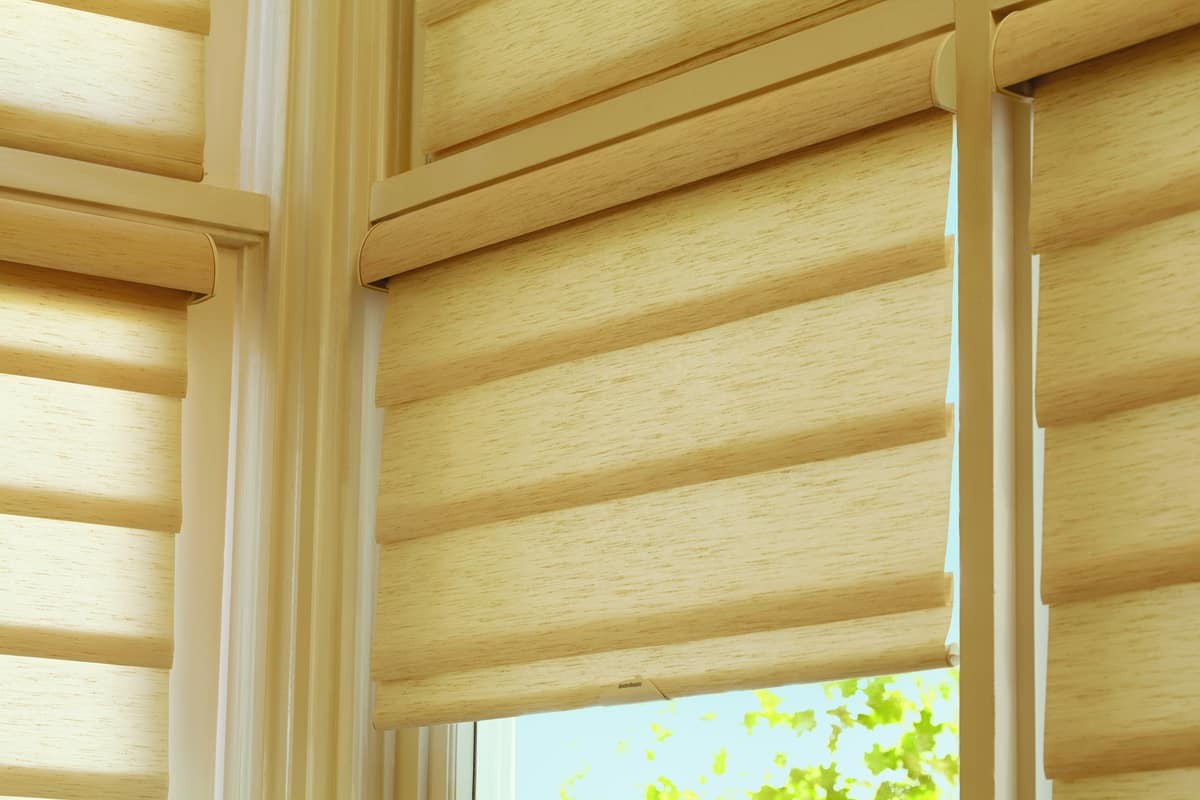 Vignette® Modern Roman Shades near Tulsa, Oklahoma (OK) perfect window shades, motorized shades, Roman shades.