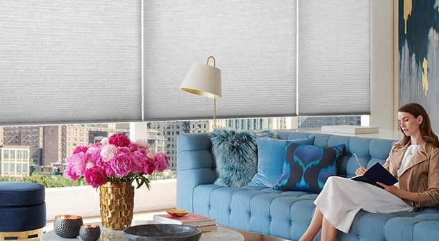 Hunter Douglas Duette® Honeycomb Shades, cell shades, honeycomb blinds, honeycomb shades near Tulsa, Oklahoma (OK)